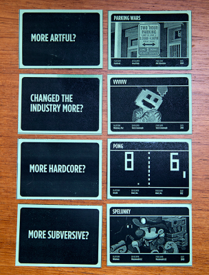 Summer 2010: the first playtested card design