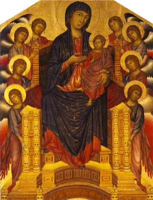 Cimabue's Madonna Enthroned